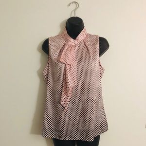 Polka dot blouse